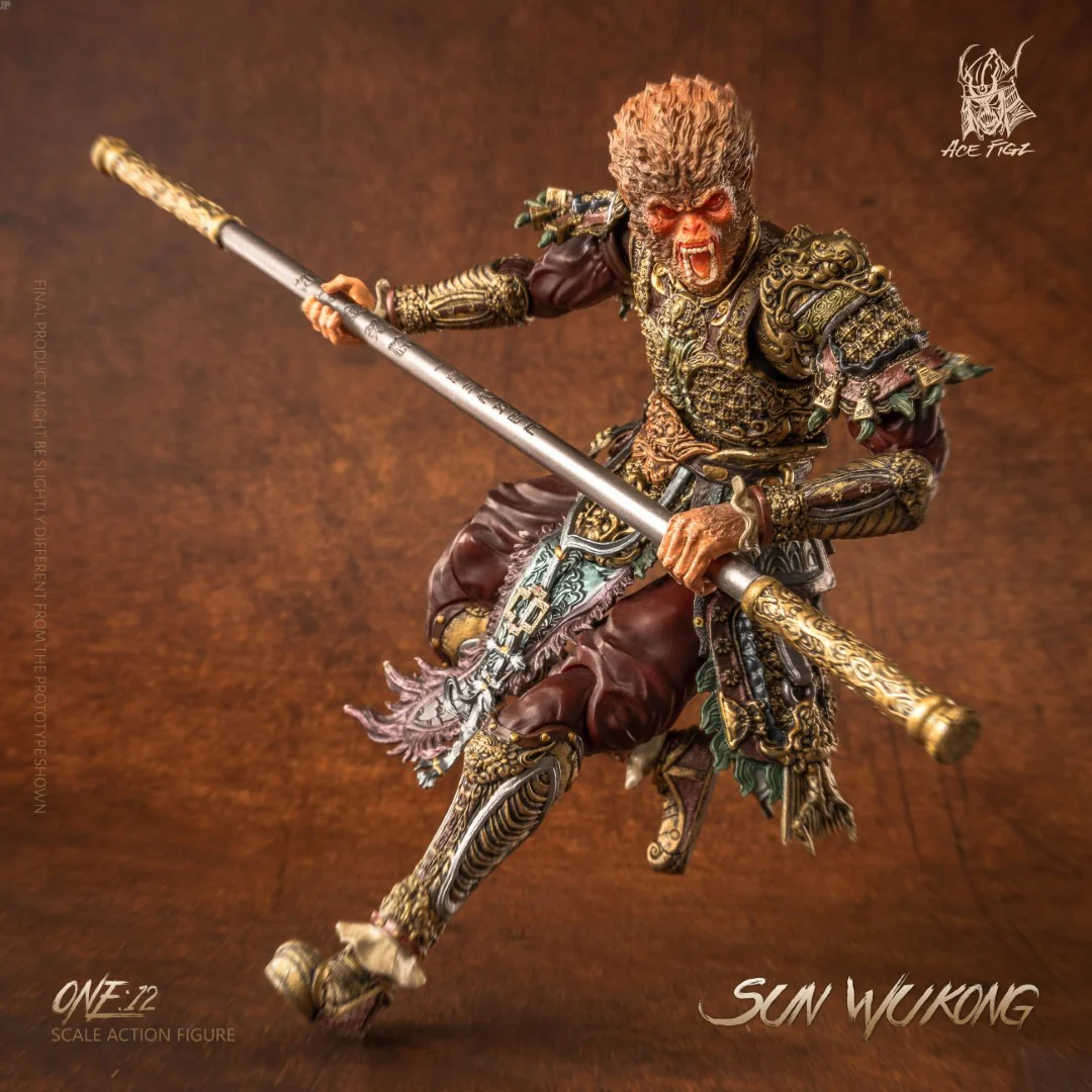 [PREORDER] AceFigz Sun Wukong The Monkey King 1/12 Scale Action Figure - Image 10