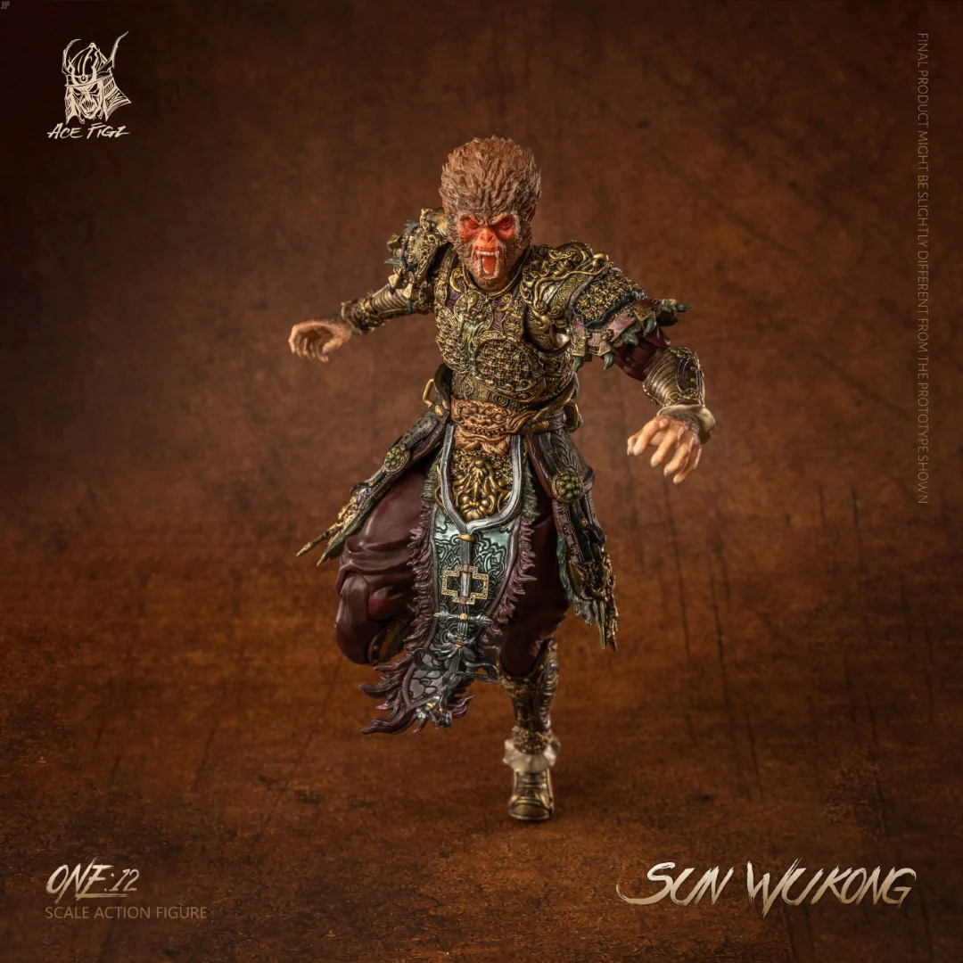 [PREORDER] AceFigz Sun Wukong The Monkey King 1/12 Scale Action Figure - Image 11