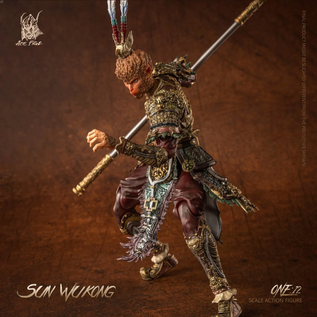 [PREORDER] AceFigz Sun Wukong The Monkey King 1/12 Scale Action Figure - Image 12