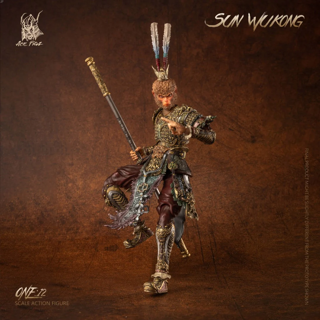 [PREORDER] AceFigz Sun Wukong The Monkey King 1/12 Scale Action Figure - Image 14