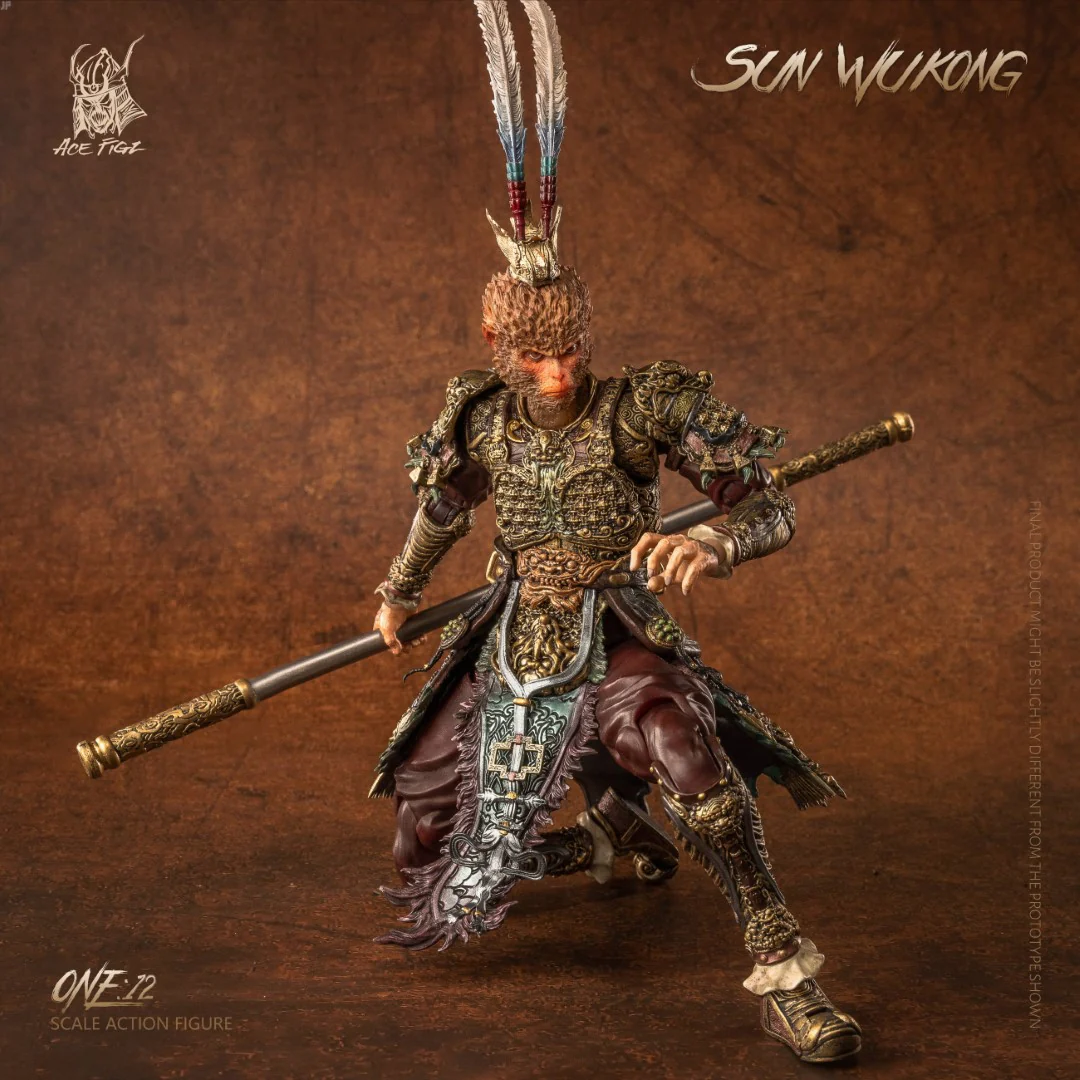 [PREORDER] AceFigz Sun Wukong The Monkey King 1/12 Scale Action Figure - Image 16