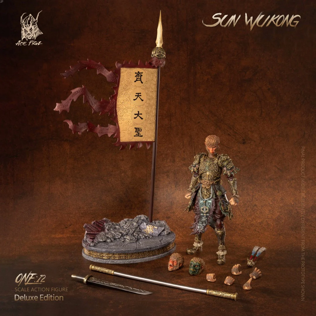 [PREORDER] AceFigz Sun Wukong The Monkey King 1/12 Scale Action Figure - Image 18