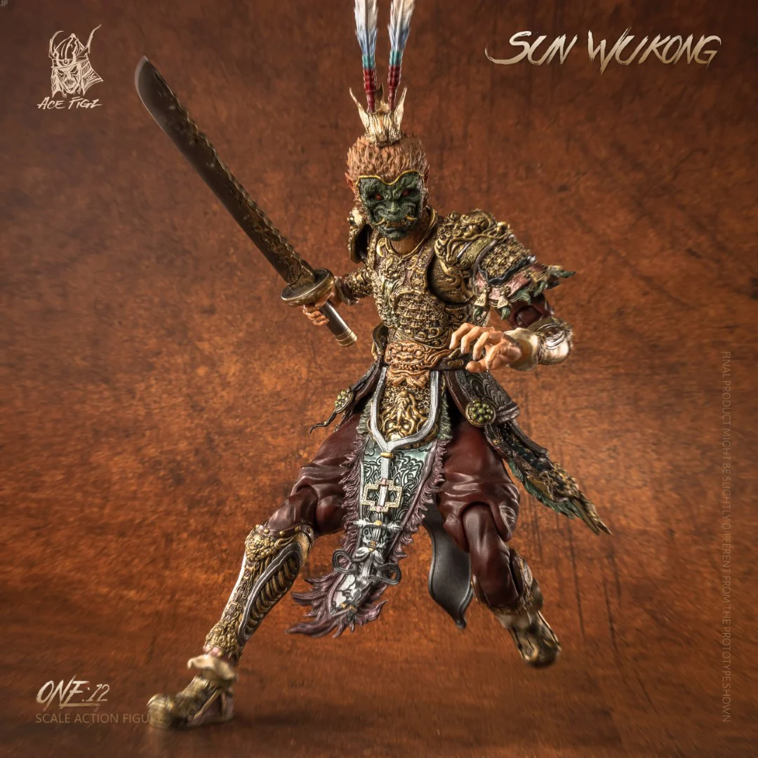 [PREORDER] AceFigz Sun Wukong The Monkey King 1/12 Scale Action Figure - Image 2