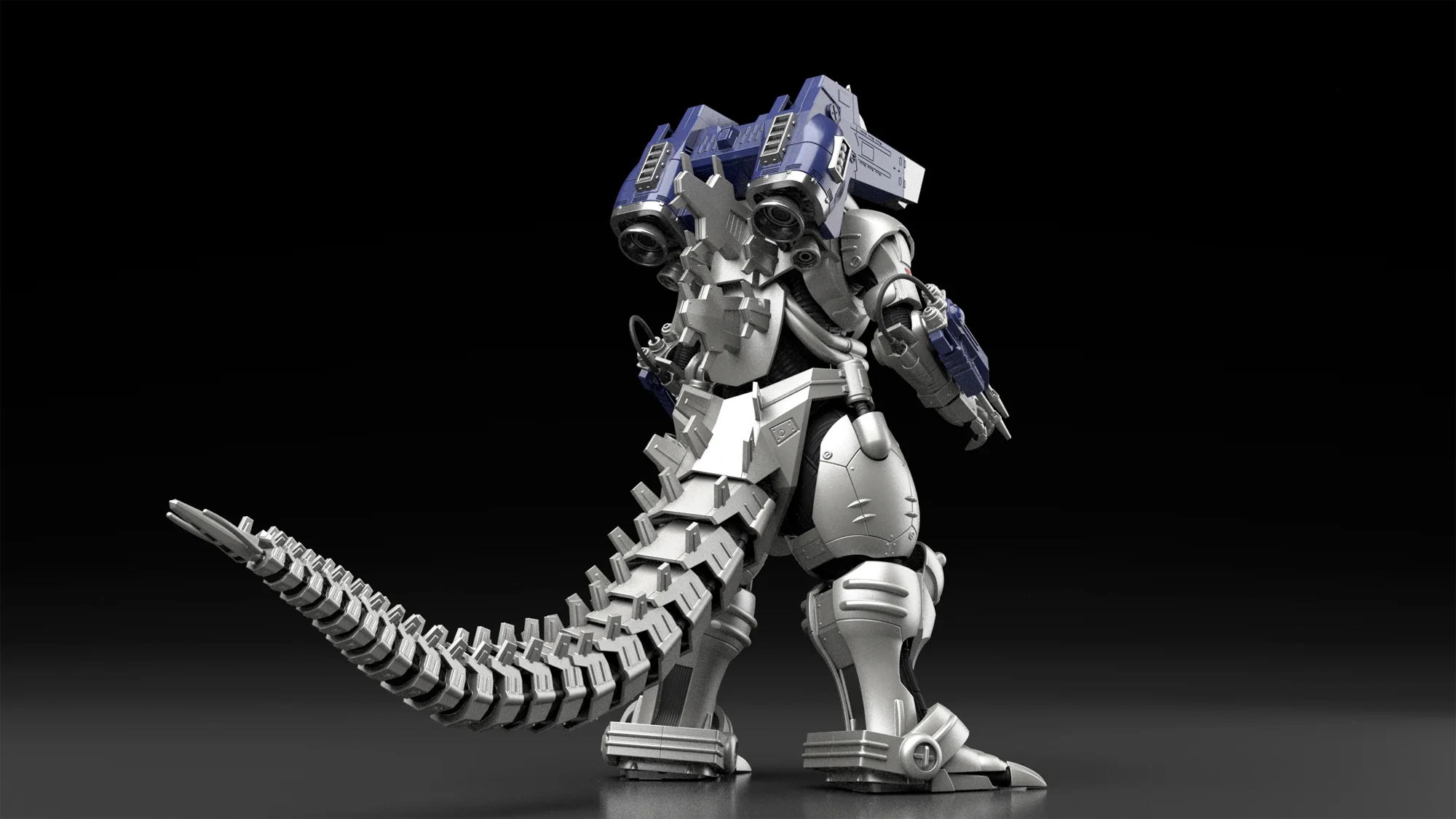ACKS MechaGodzilla Kiryu Model Kit - Image 4
