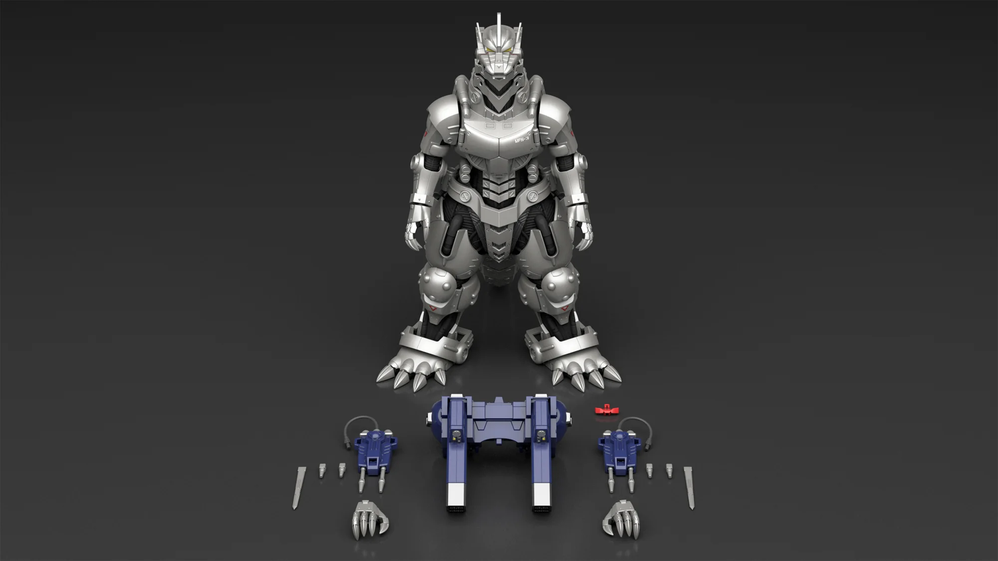 ACKS MechaGodzilla Kiryu Model Kit - Image 6