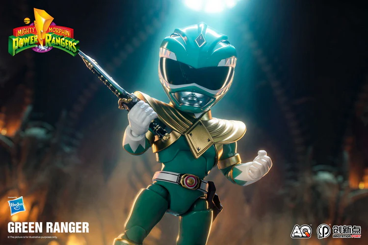 Action Q Mighty Morphin Green Ranger - Image 10