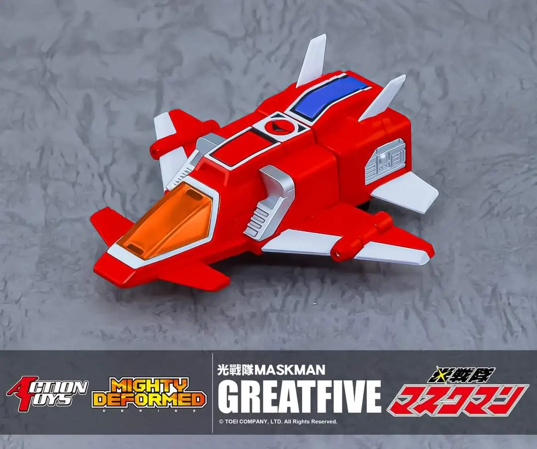 Action Toys Mighty Deformed Great Five - Maskman - Image 4