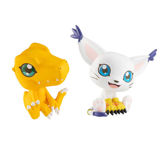 Agumon & Tailmon Digimon Adventure Lookup Figure Set - Image 6