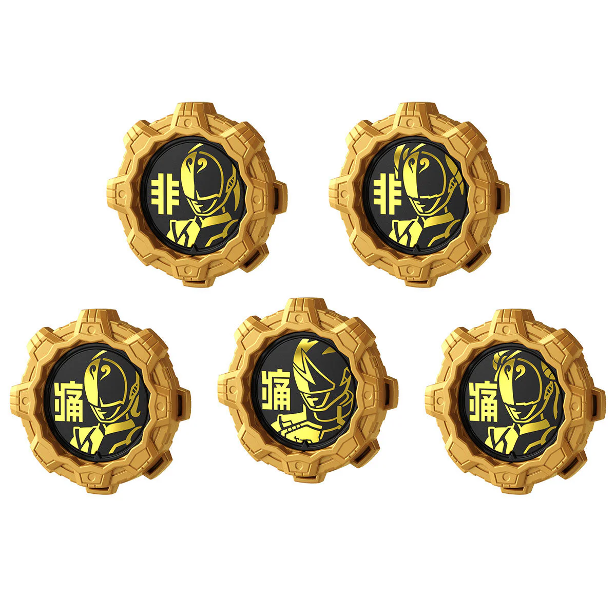 Unofficial Akibaranger 10th Anniversary Ranger Key & Sentai Gear Set - Image 10