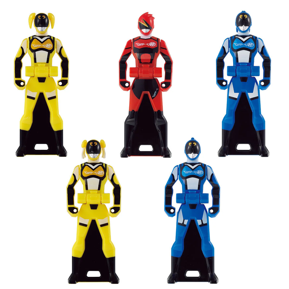 Unofficial Akibaranger 10th Anniversary Ranger Key & Sentai Gear Set - Image 11