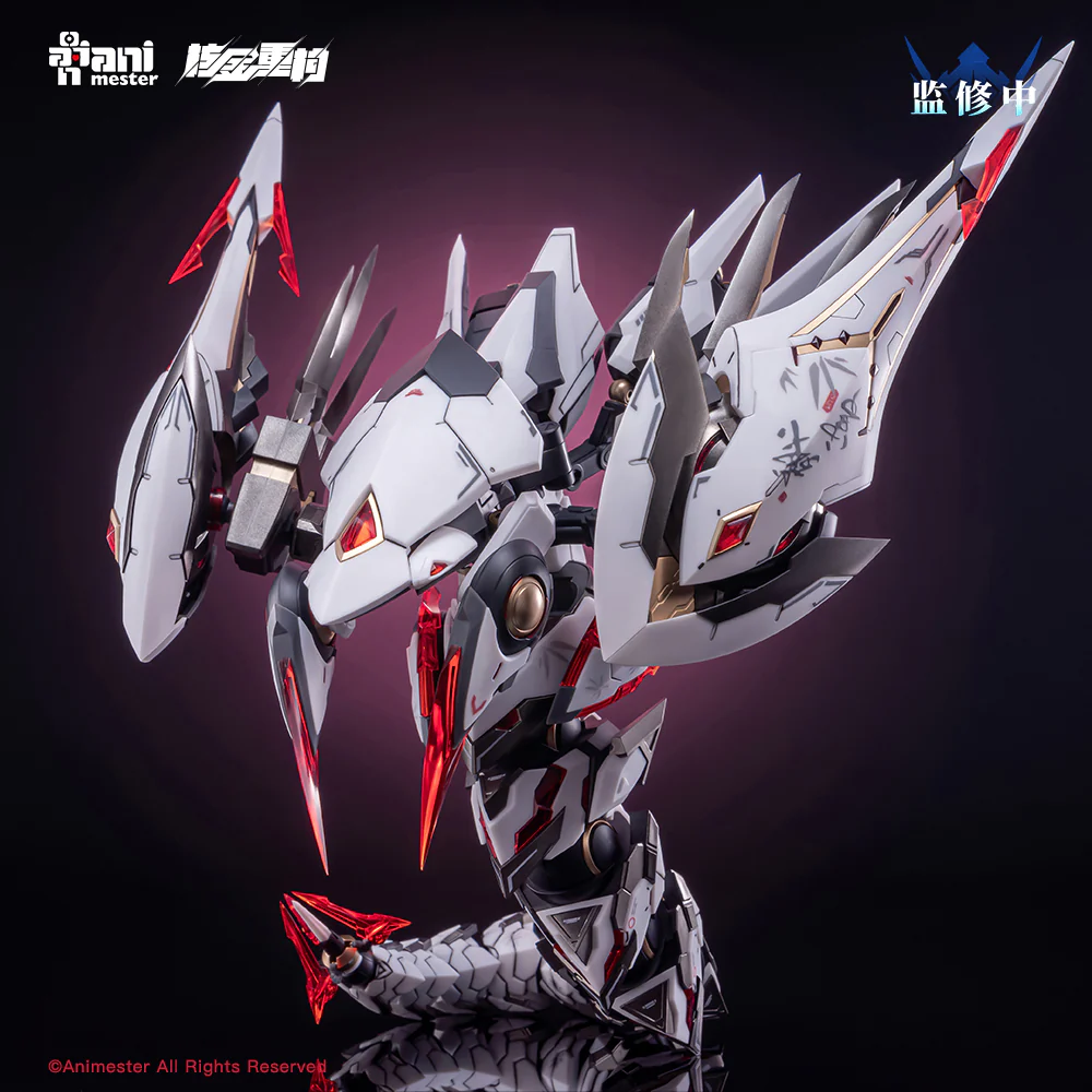 Animester Polaris White Snake Mecha Girl 1/12 Plastic Model Kit - Image 3