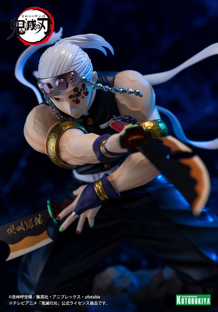 ARTFX J Tengen Uzui Demon Slayer Statue - Image 11