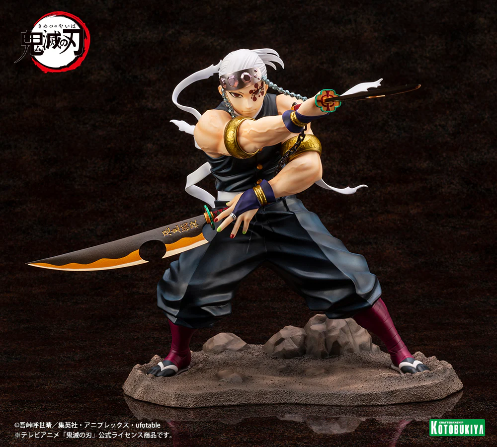 ARTFX J Tengen Uzui Demon Slayer Statue - Image 8