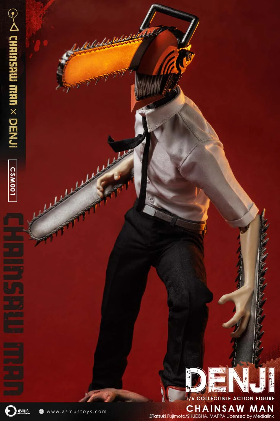 [PREORDER] Asmus Toys Denji - Chainsaw Man 1/6 Collectible Figure - Image 3
