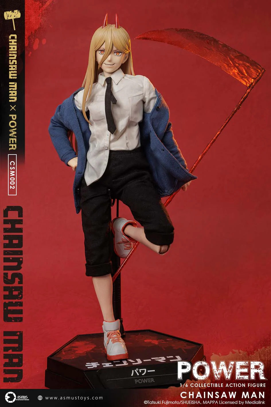 [PREORDER] Asmus Toys Power - Chainsaw Man 1/6 Collectible Figure - Image 3