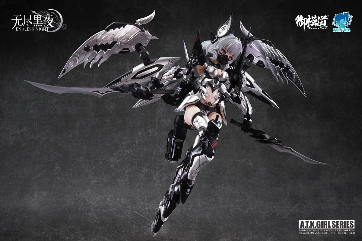 [PREORDER] ATK Girl Camilla Phantom Silver Blood 1/12 Model Kit - Image 4