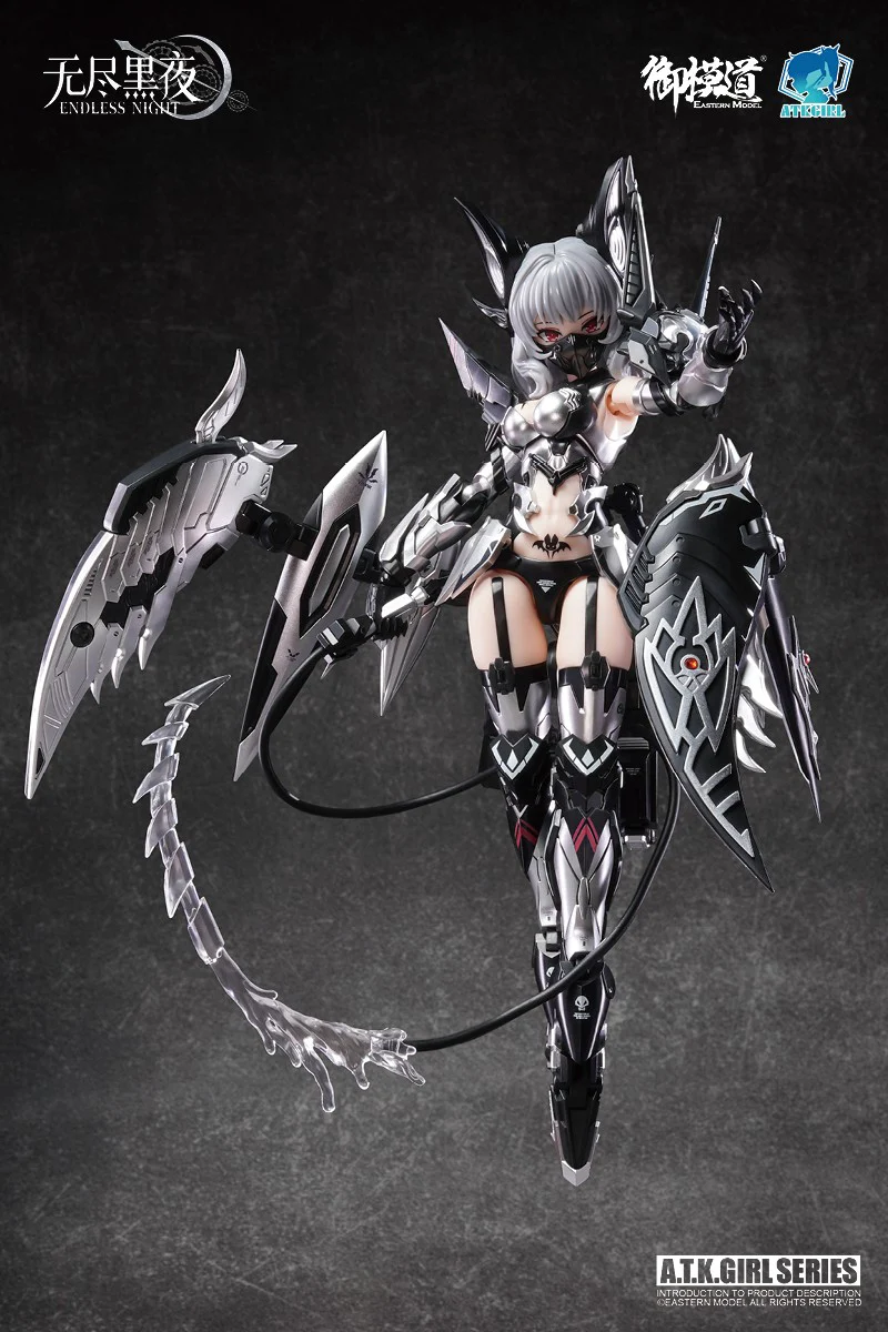 [PREORDER] ATK Girl Camilla Phantom Silver Blood 1/12 Model Kit - Image 6