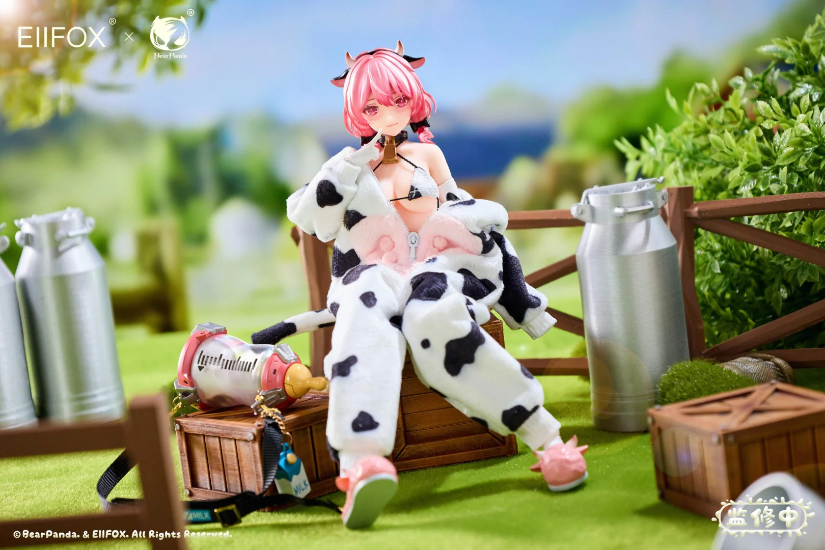 [PREORDER] BearPanda x EIIFOX Cow Girl MOMO 1/8 Scale Action Figure - Image 12
