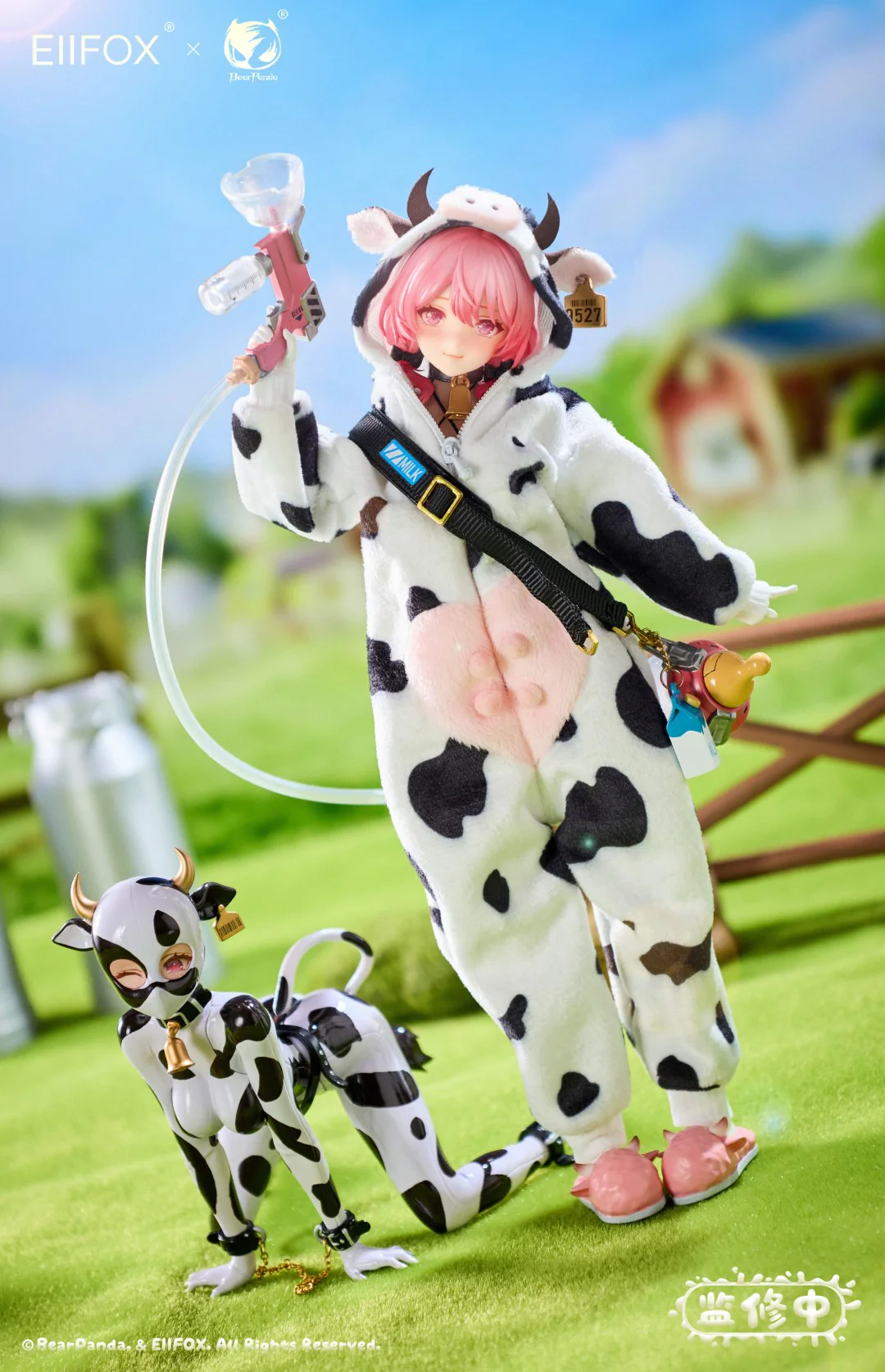 [PREORDER] BearPanda x EIIFOX Cow Girl MOMO 1/8 Scale Action Figure - Image 2