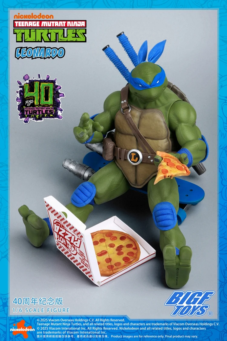 [PREORDER] BIGF Toys Leonardo 40th Anniversary 1/6 Scale Figure - Image 7