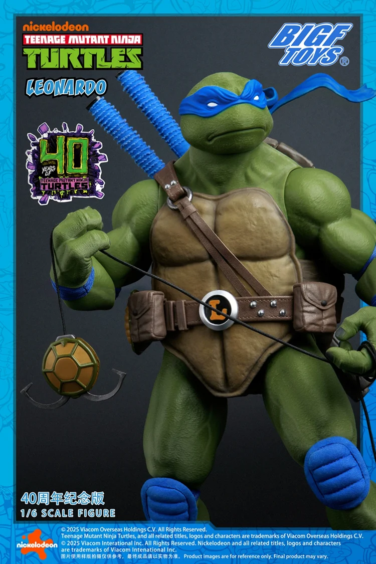 [PREORDER] BIGF Toys Leonardo 40th Anniversary 1/6 Scale Figure - Image 9