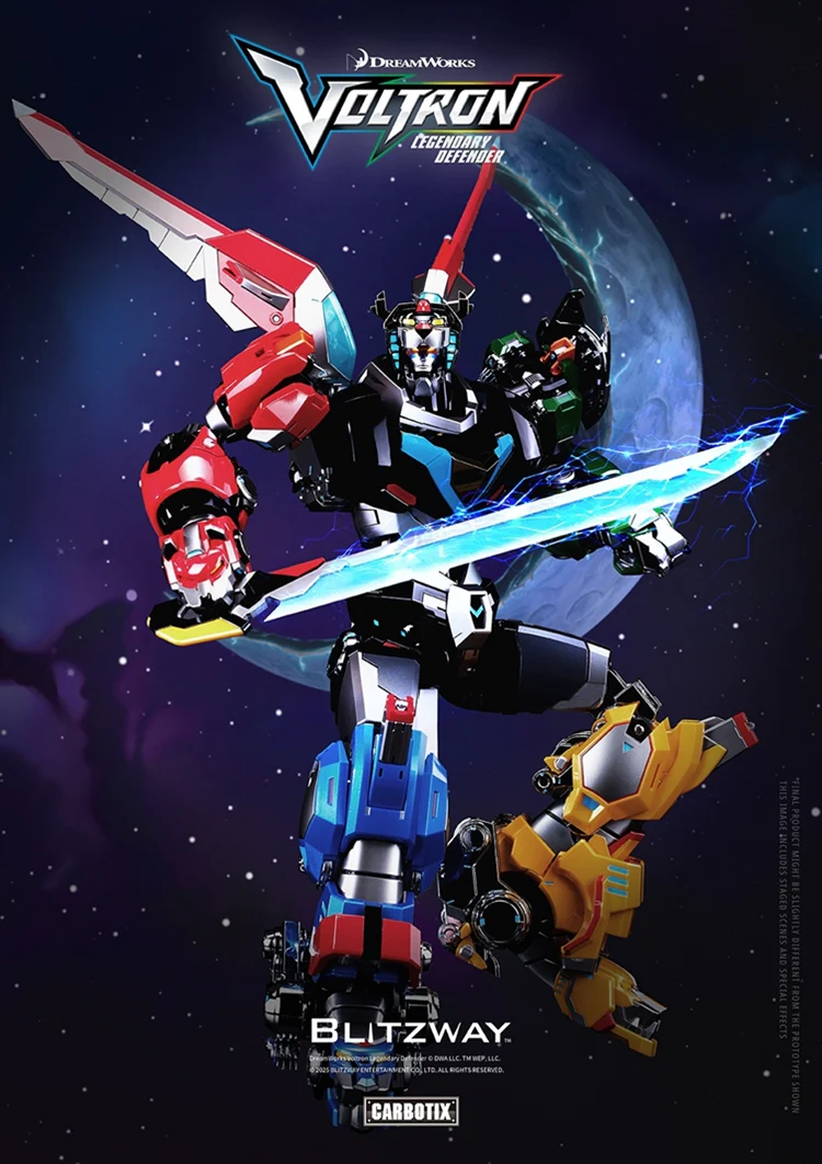 [PREORDER] Blitzway CARBOTIX Voltron Legendary Defender - Standard Ver