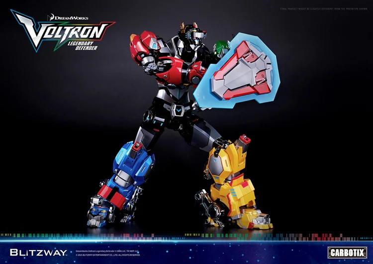 [PREORDER] Blitzway CARBOTIX Voltron Legendary Defender - Standard Ver - Image 4