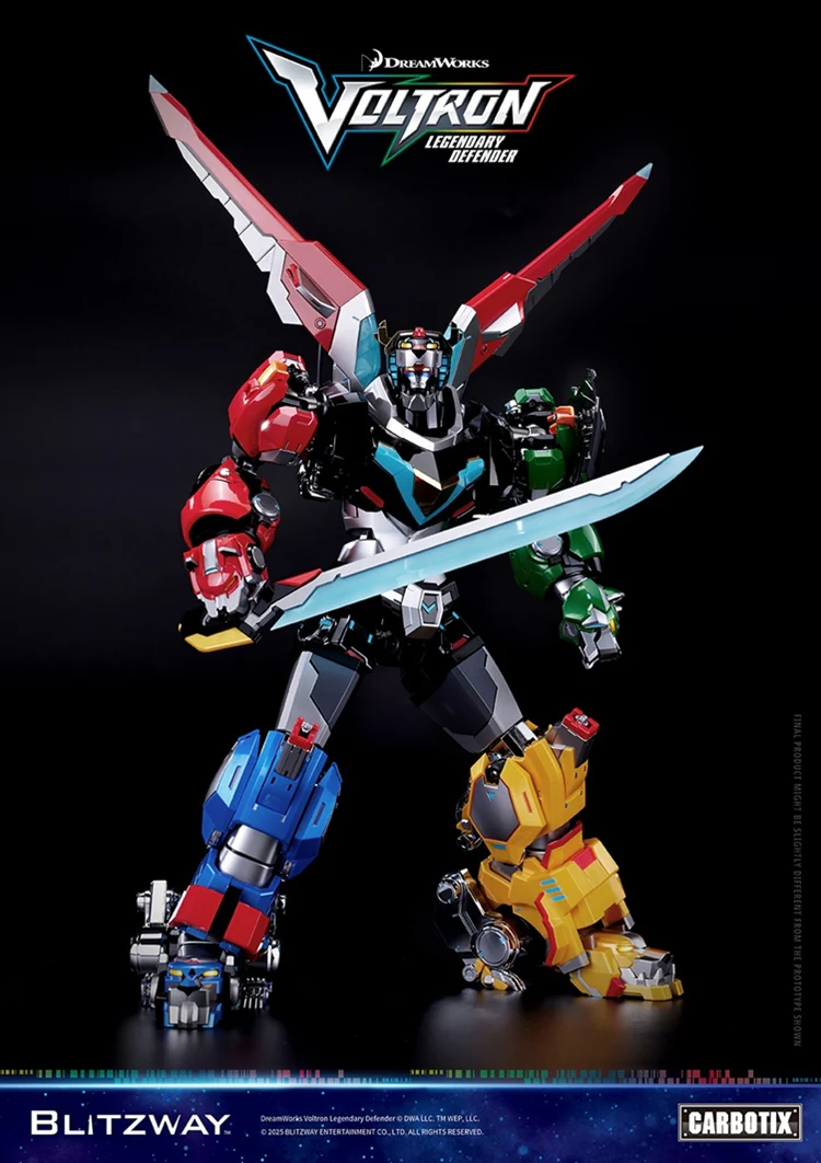 [PREORDER] Blitzway CARBOTIX Voltron Legendary Defender - Standard Ver - Image 6