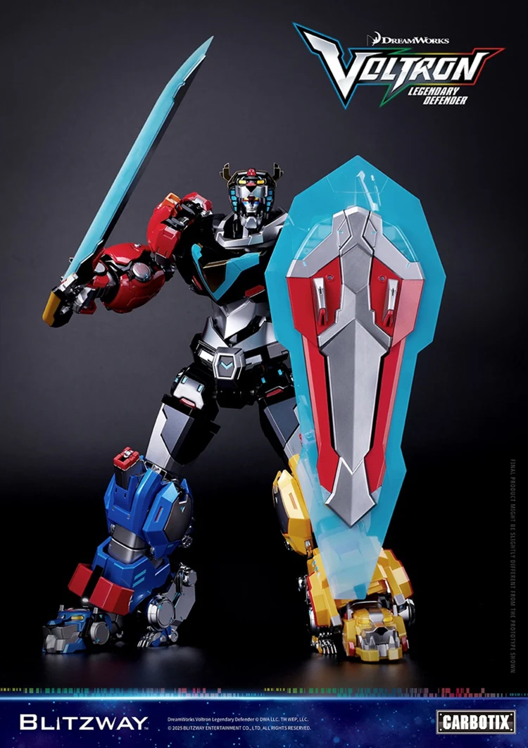 [PREORDER] Blitzway CARBOTIX Voltron Legendary Defender - Standard Ver - Image 7