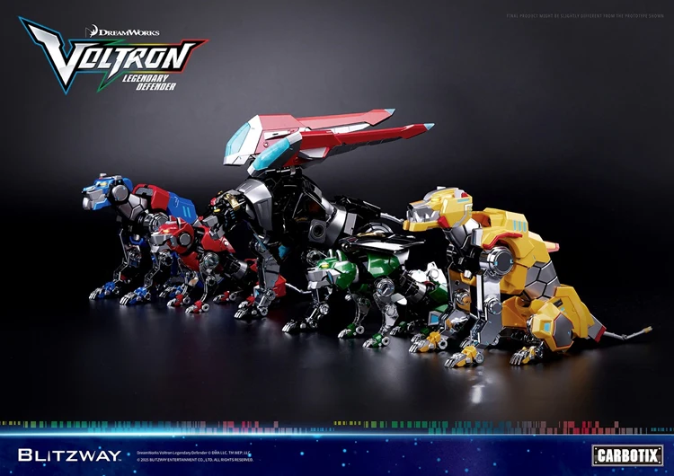 [PREORDER] Blitzway CARBOTIX Voltron Legendary Defender - Standard Ver - Image 8