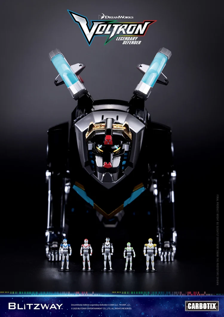 [PREORDER] Blitzway CARBOTIX Voltron Legendary Defender - Standard Ver - Image 9