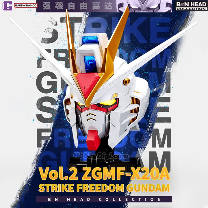 BN Head Collection Vol 2 - ZGMF-X20A Strike Freedom Gundam