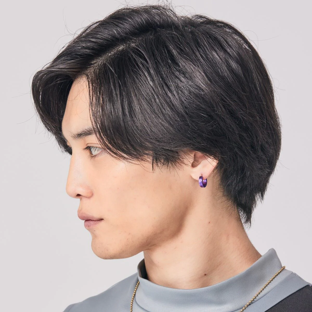 Boon Violet Hoop Earring - Image 3