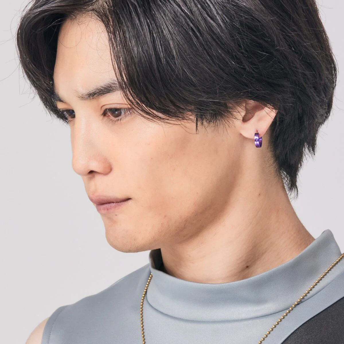 Boon Violet Hoop Earring - Image 4