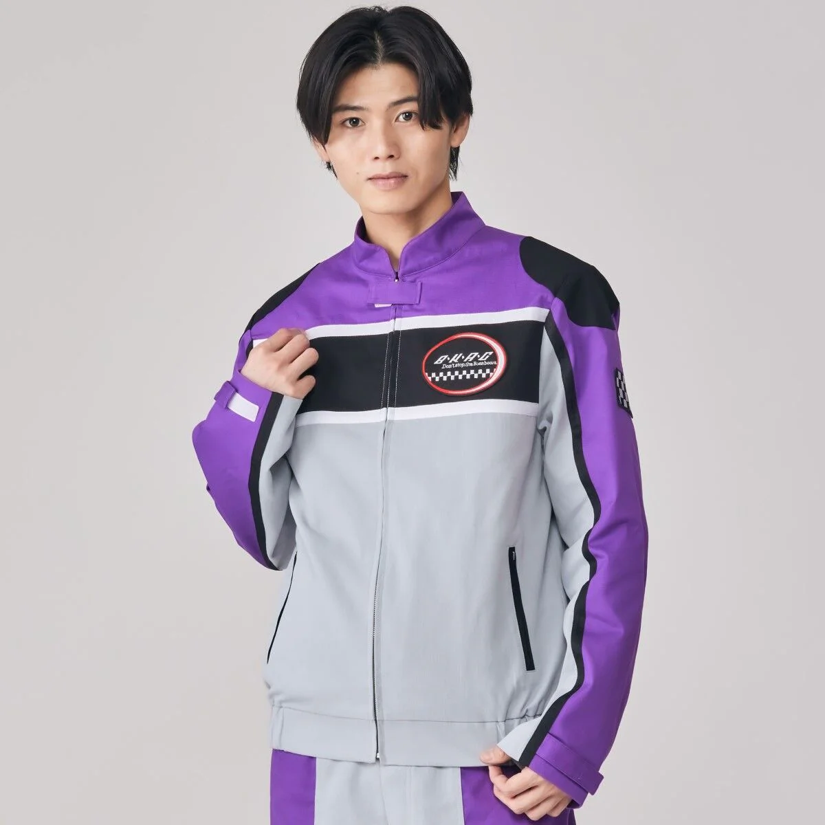 Boon Violet Pit Crew Jacket - Image 3
