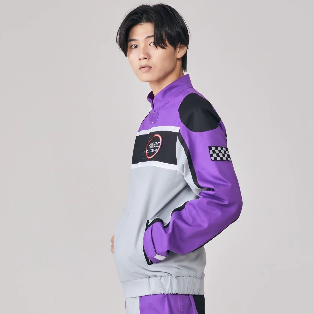 Boon Violet Pit Crew Jacket - Image 6