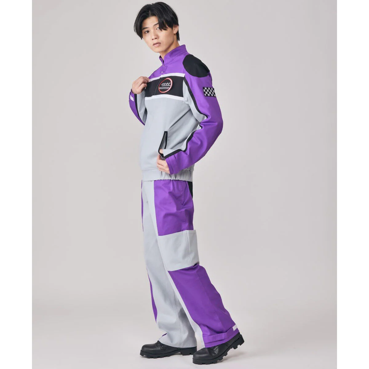 Boon Violet Pit Crew Jacket - Image 7