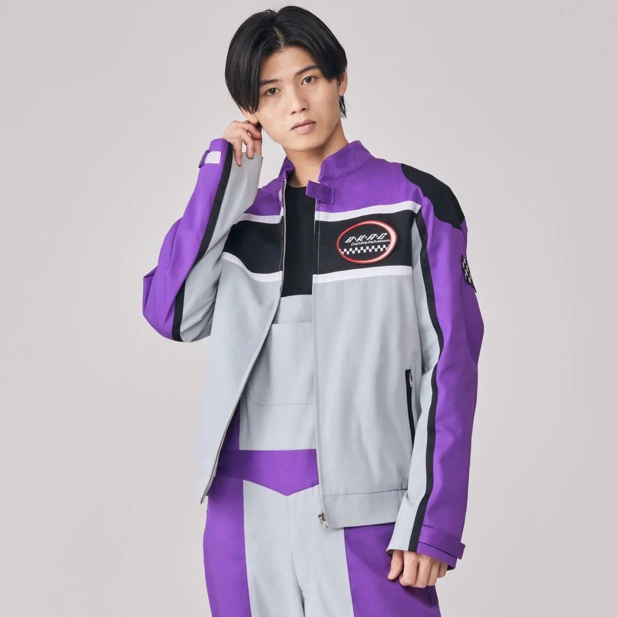 Boon Violet Pit Crew Jacket - Image 9