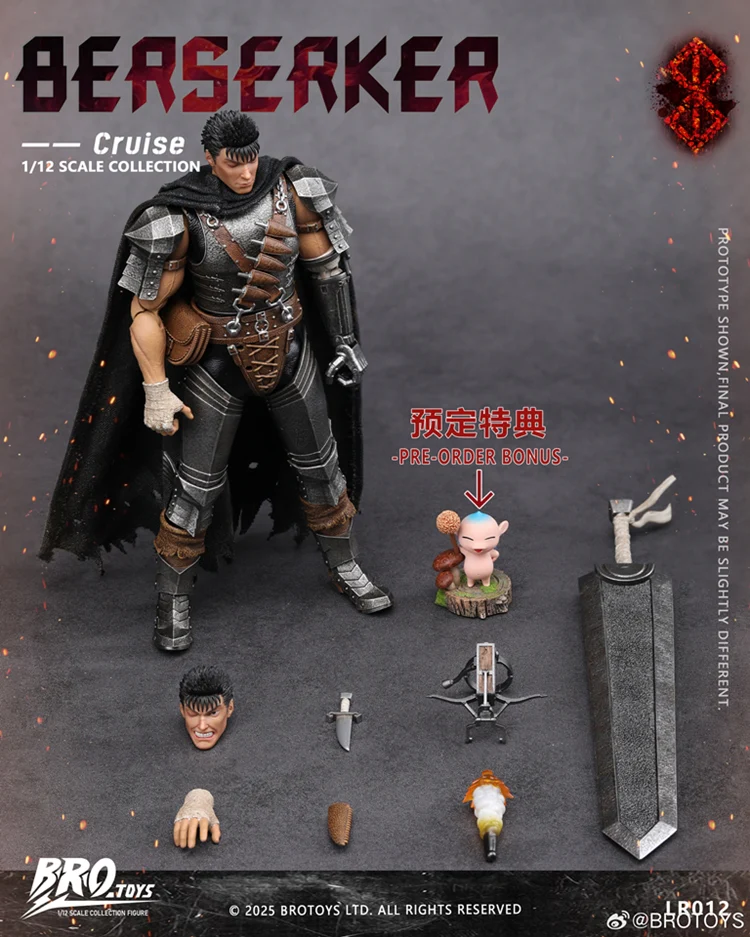 [PREORDER] BROTOYS Berserker Cruise 1/12 Scale Action Figure - Image 10