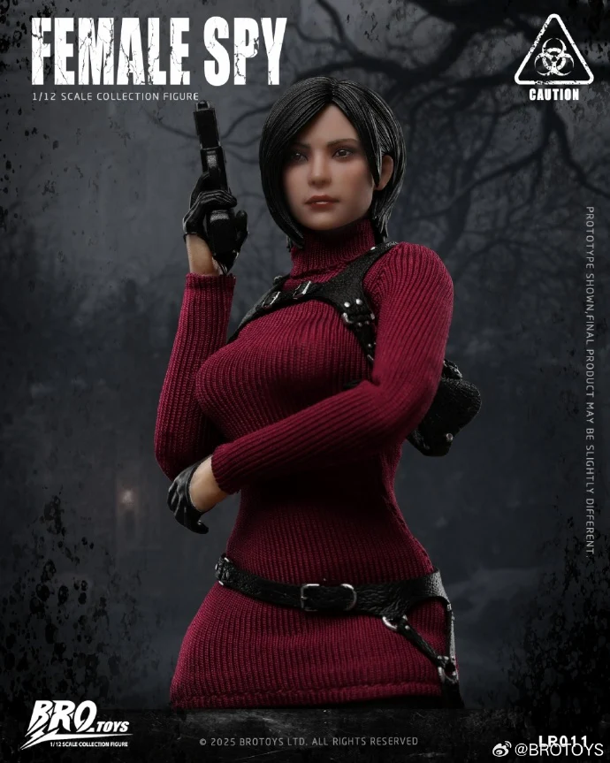 BROTOYS Female Spy 1/12 Scale Action Figure