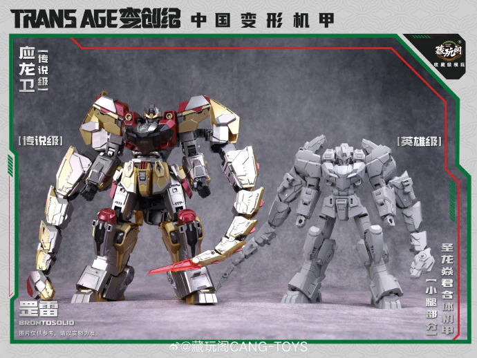 Cang Toys TA-LYL004 Transage Brontosolid - Image 13