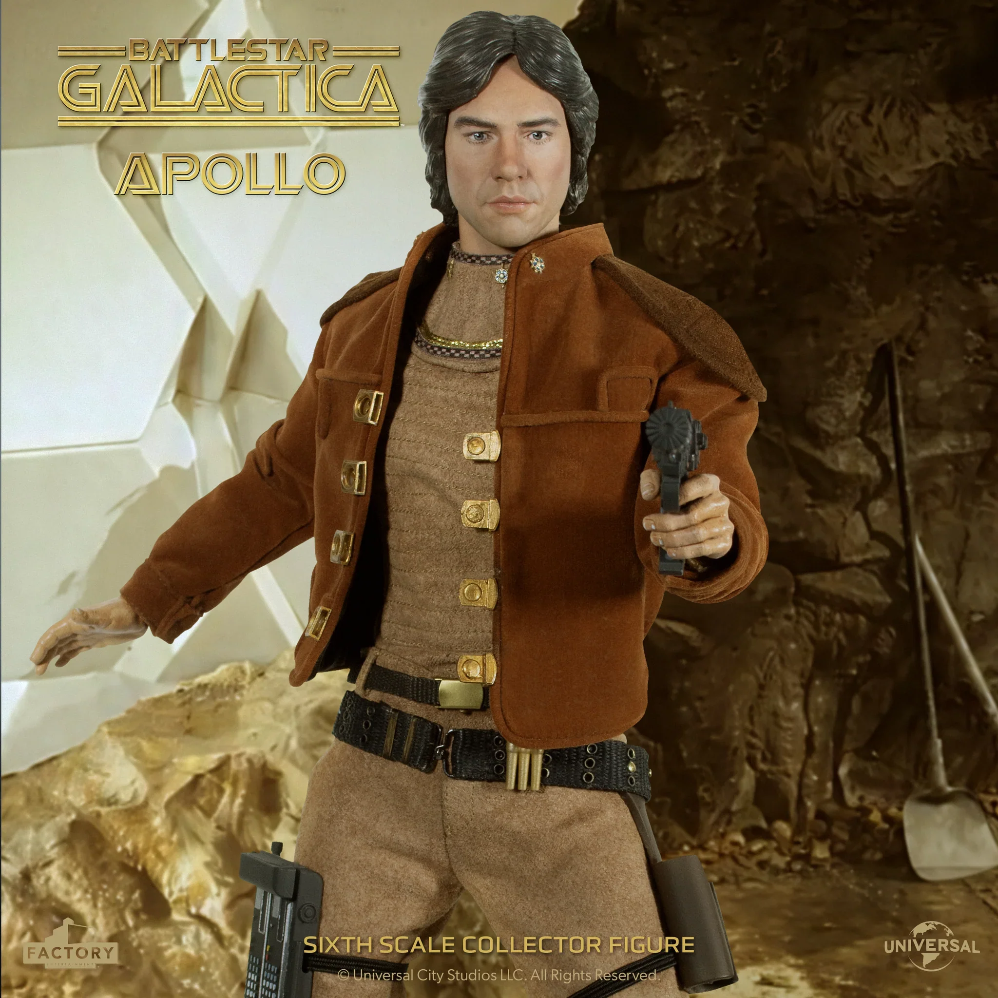 [PREORDER] Captain Apollo - Battlestar Galactica Sixth Scale Figure - Image 12