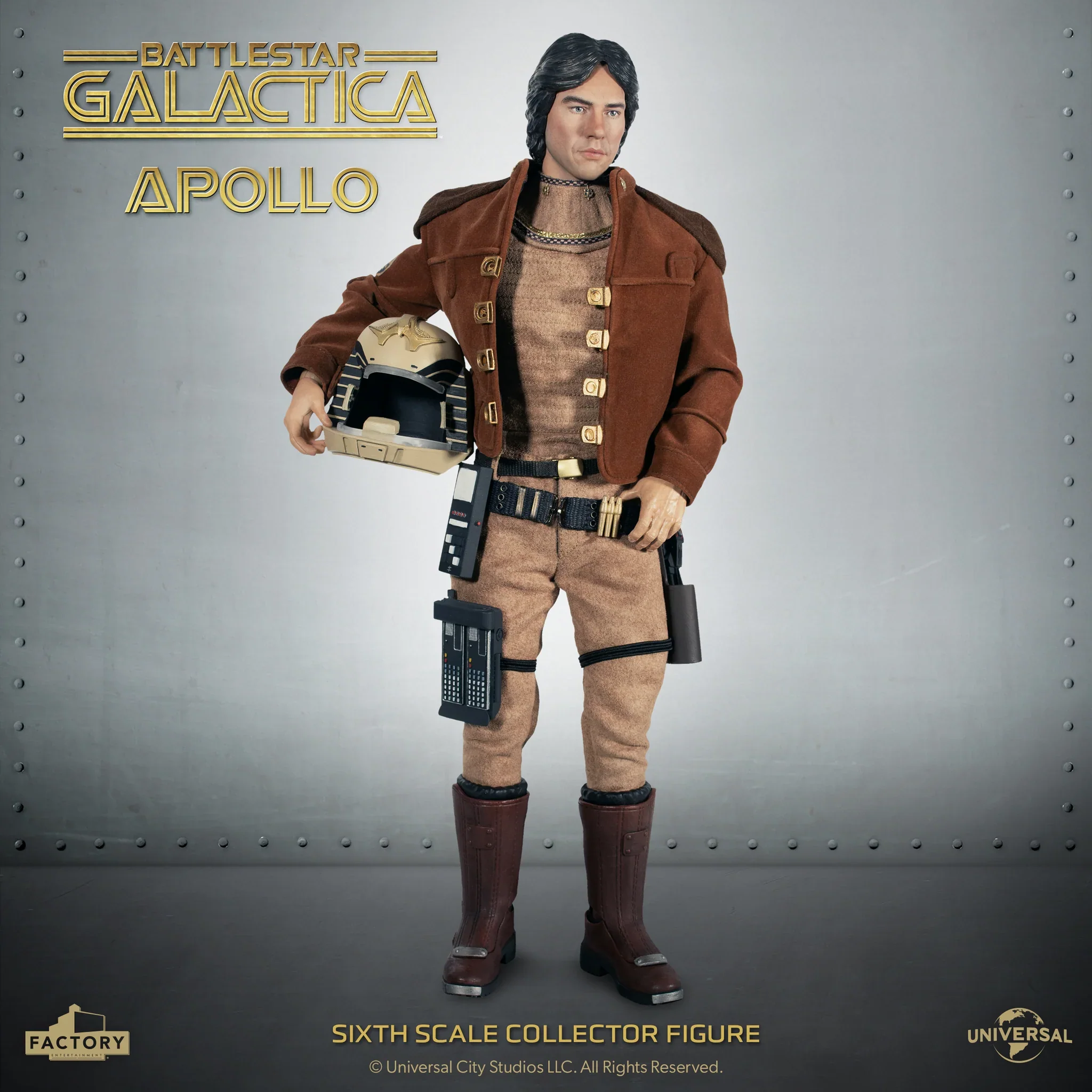 [PREORDER] Captain Apollo - Battlestar Galactica Sixth Scale Figure - Image 5