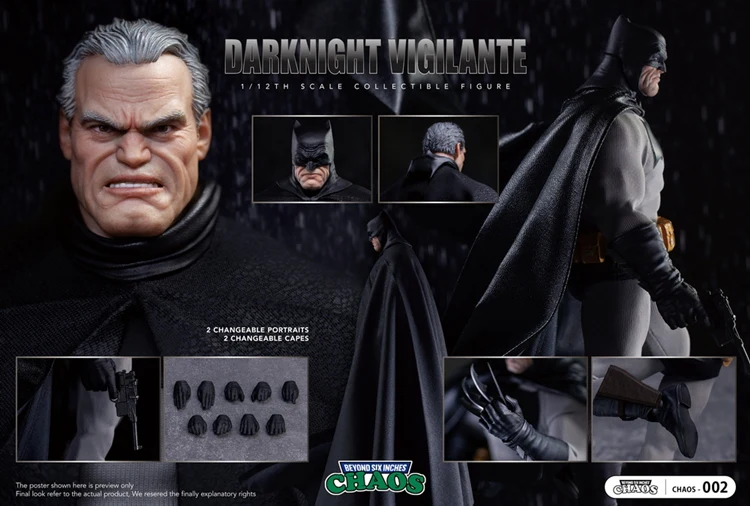 Chaos Beyond Six Inches Darknight Vigilante 1/12 Scale Action Figure - Image 7