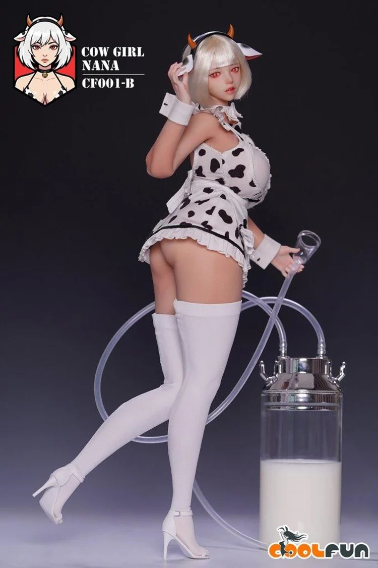 [PREORDER] Cool Fun Cow Girl Nana 1/6 Scale Figure - Maid Outfit Ver - Image 5