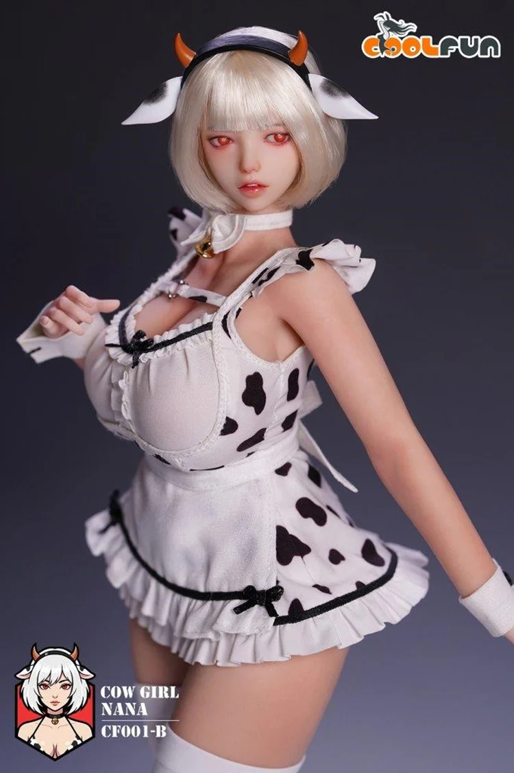 [PREORDER] Cool Fun Cow Girl Nana 1/6 Scale Figure - Maid Outfit Ver - Image 7