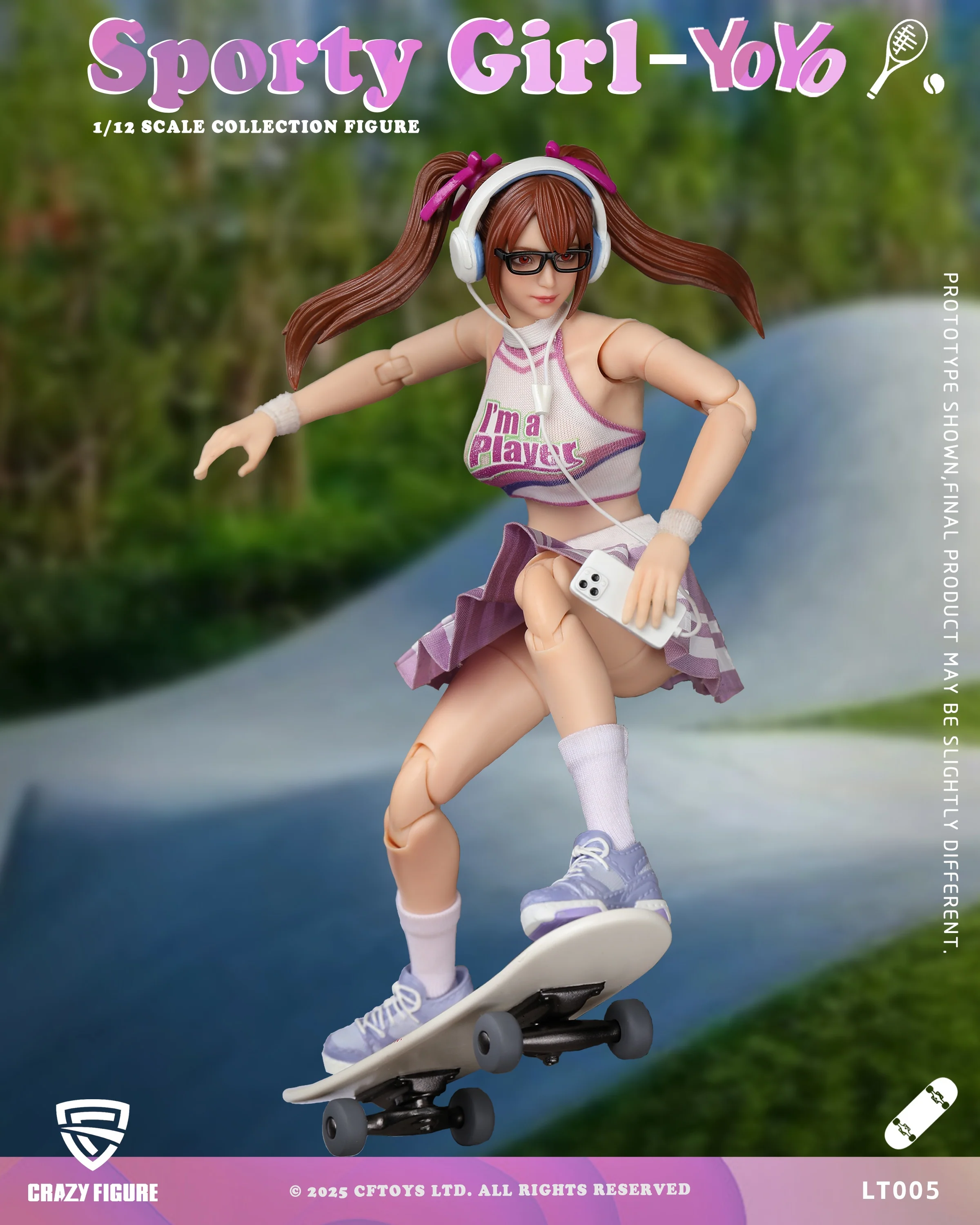 CRAZY FIGURE Sporty Girl YoYo - Image 10