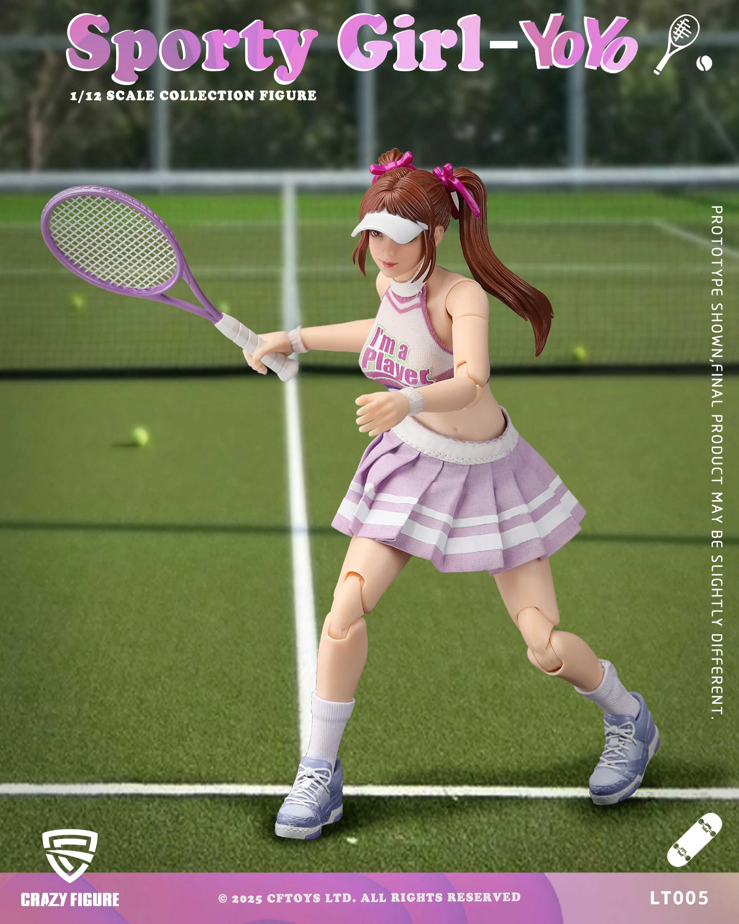 CRAZY FIGURE Sporty Girl YoYo - Image 6