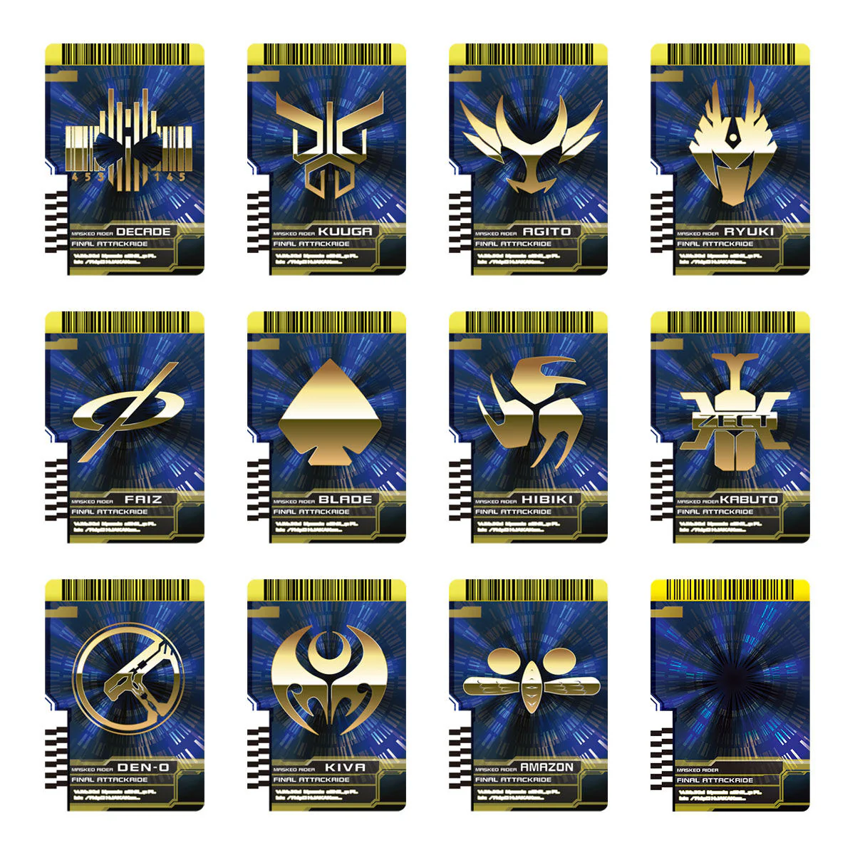 CSM Rider Card Set - Decade - Image 10