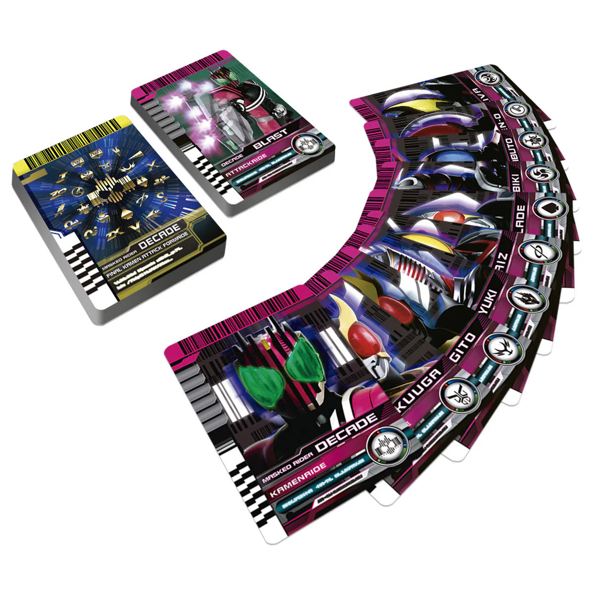 CSM Rider Card Set - Decade - Image 2